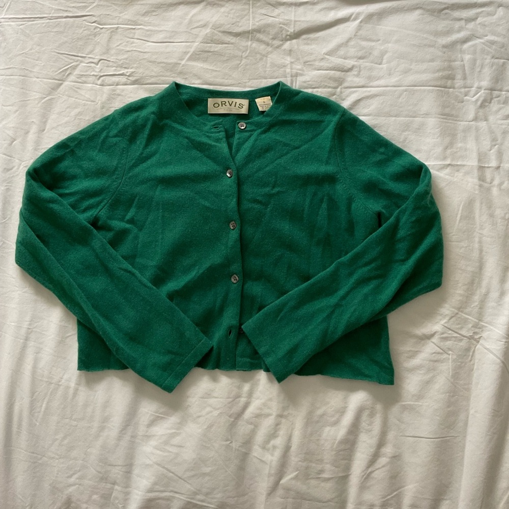 Cropped Cashmere Sweater
